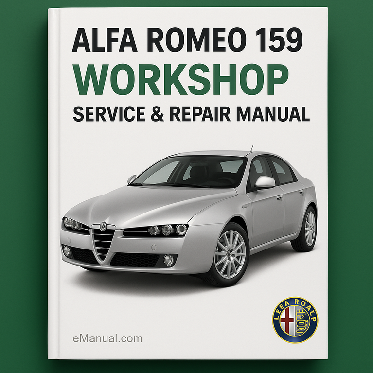 Alfa Romeo 159 Werkstatt-Service-Reparaturhandbuch