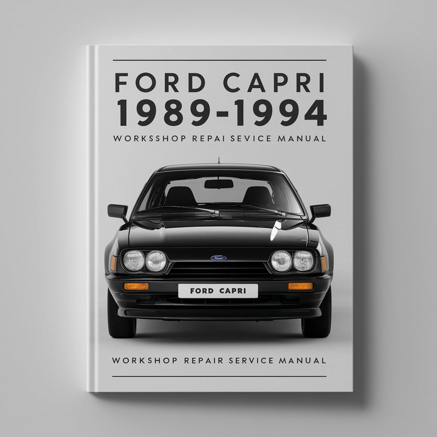 Manual de reparación y servicio del taller Ford CAPRI 1989-1994