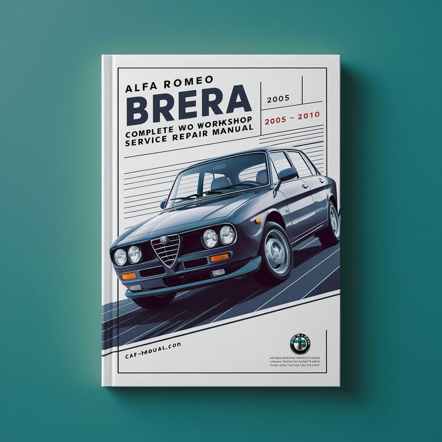 Manual completo de taller y reparación del Alfa Romeo Brera 2005 2006 2007 2008 2009 2010