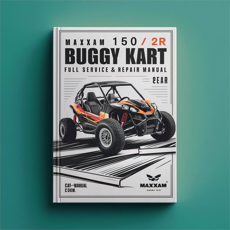 Maxxam 150 2R Buggy Kart Service Repair Workshop Manual PDF
