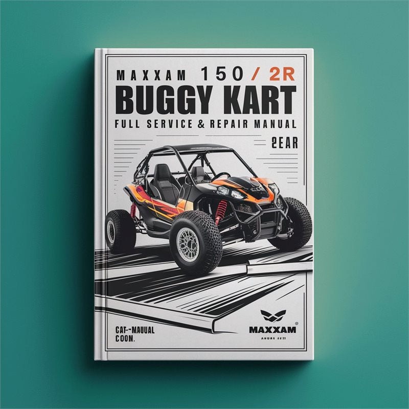 Maxxam 150 2R Buggy Kart Service Repair Workshop Manual PDF