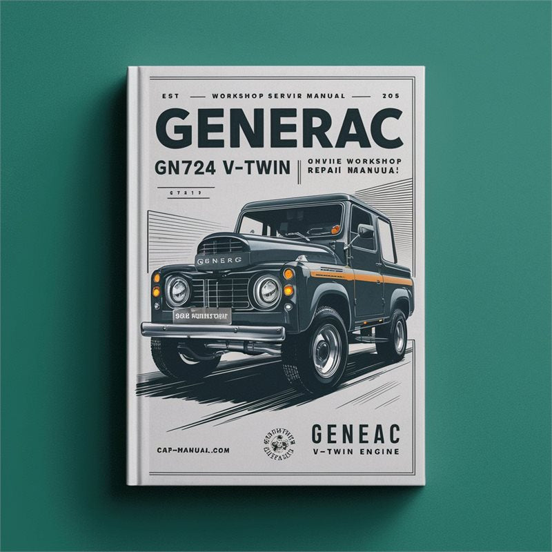 Generac GN724 V-TWIN Ohvi Engine Service Repair Workshop Manual PDF