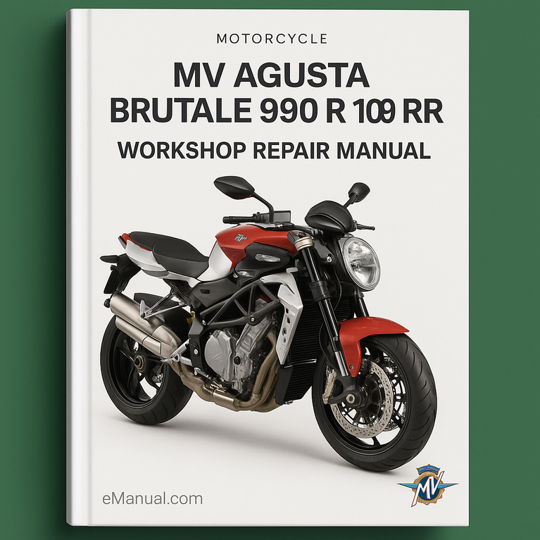 MV AGUSTA BRUTALE 990 R 1090 RR BIKE Workshop Repair Manual
