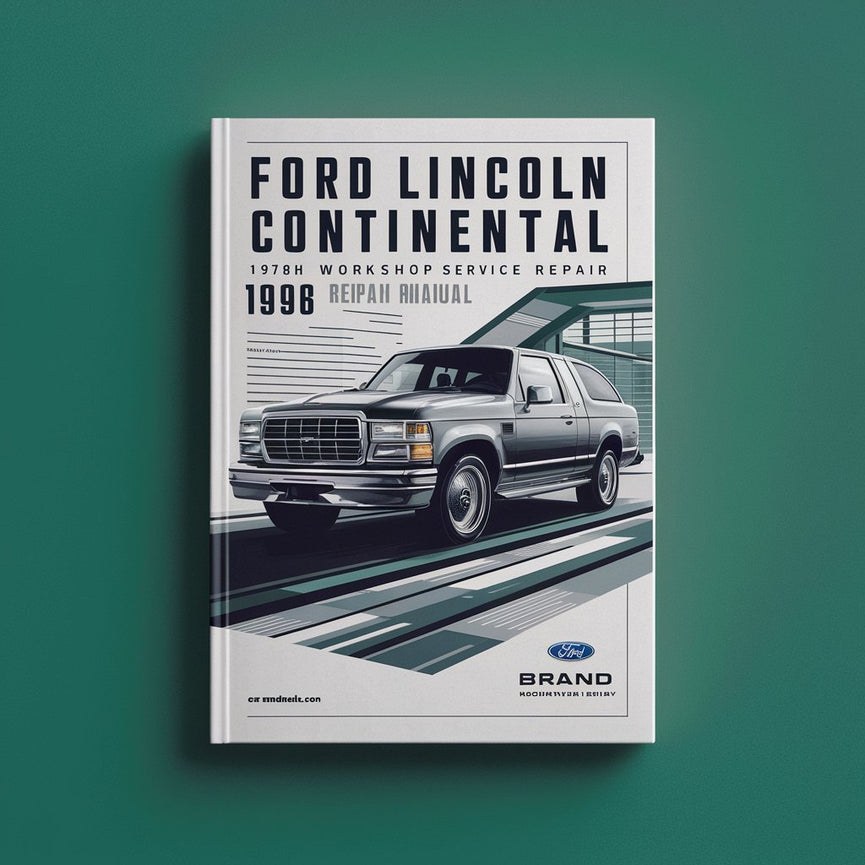 Manual de servicio y reparación del taller Ford Lincoln Continental 1998