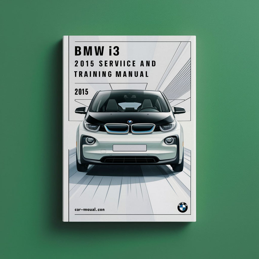 Manual de servicio y capacitación del BMW i3 2014-2015