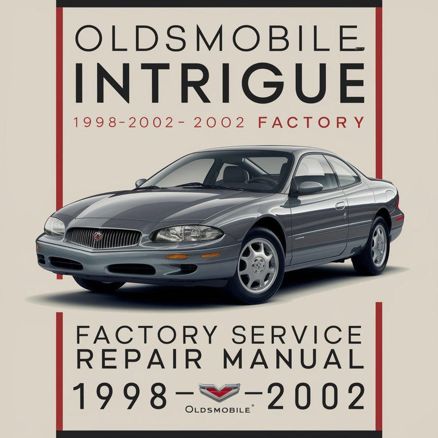 Manual de reparación y servicio de fábrica del Oldsmobile Intrigue 1998-2002