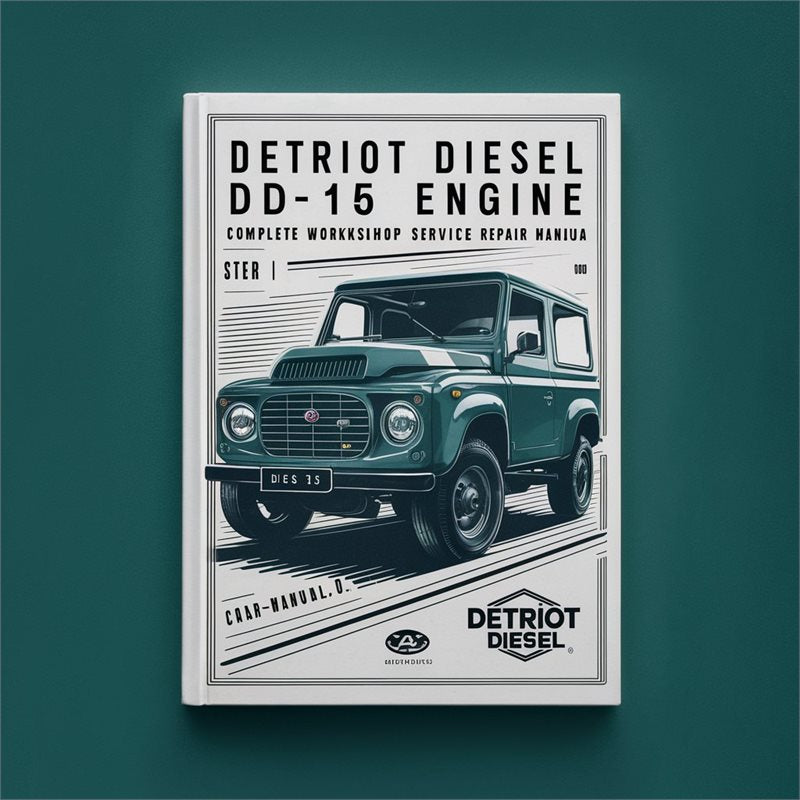 Detroit Diesel DD15 Detriot Engine Service Repair Workshop Manual PDF