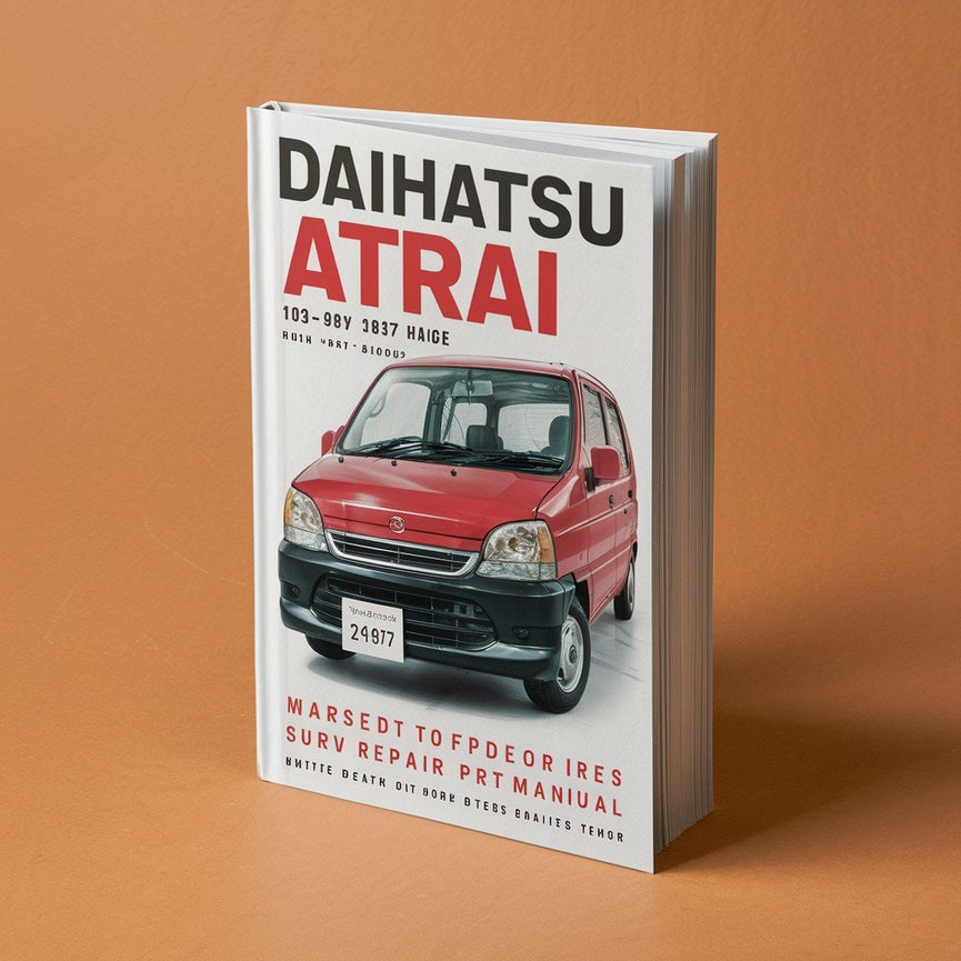 Daihatsu Atrai 1993-1997 Manual de reparación de servicio