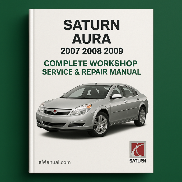 Saturn Aura Komplettes Werkstatthandbuch für Reparaturen 2007 2008 2009