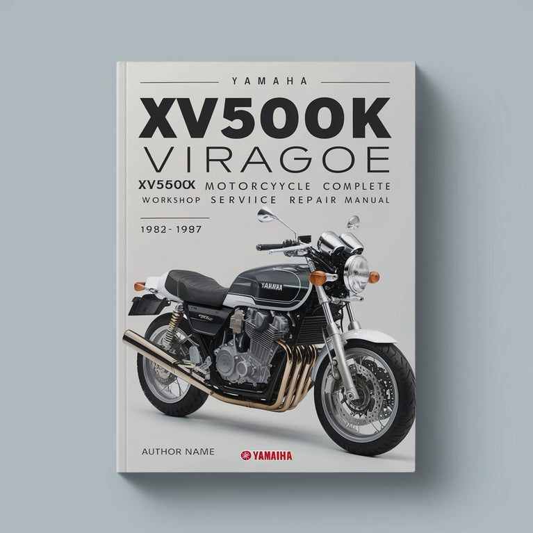 Yamaha XV500K Virago XV500 Motorcycle Complete Workshop Service Repair Manual 1983 1984 1985 1986 1987