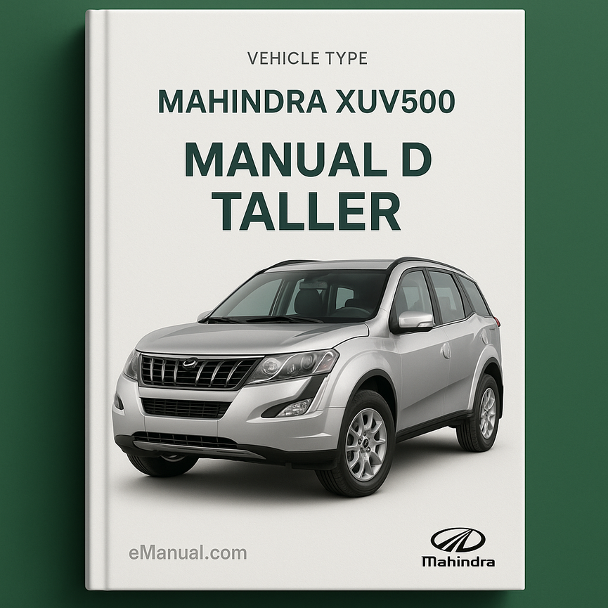 Manual DE TALLER DE MAHINDRA XUV 500