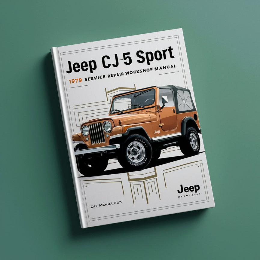 Manual de taller y reparación del Jeep CJ5 Sport 1979