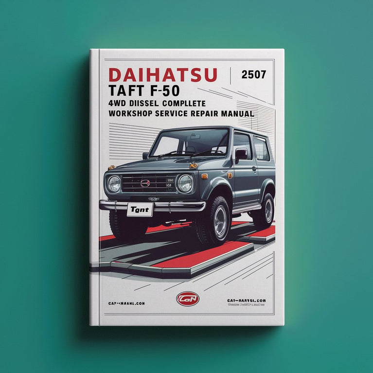 Manual de servicio y reparación completo del taller Daihatsu Taft F50 4WD Diesel