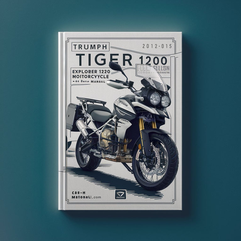 Triumph Tiger Explorer 1200 &amp; Explorer 1200 XC Motorrad 2012-2015 Vollständiges Service- und Reparaturhandbuch