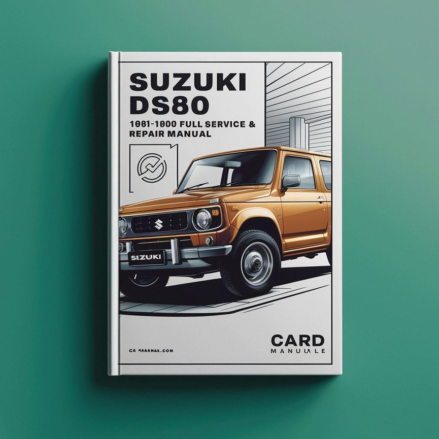 Manual de servicio y reparación completo de Suzuki DS80 1981-2000