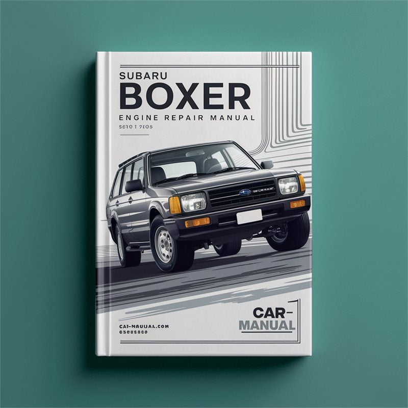 Subaru Boxer Engine Repair Manual PDF