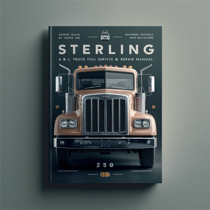 Sterling A & L Line Truck Full Service & Repair Manual PDF