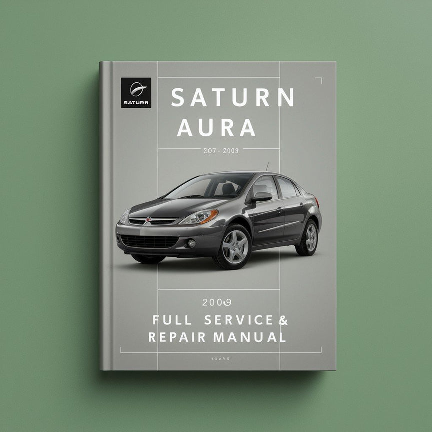 Manual de servicio y reparación completo de Saturn Aura 2007-2009