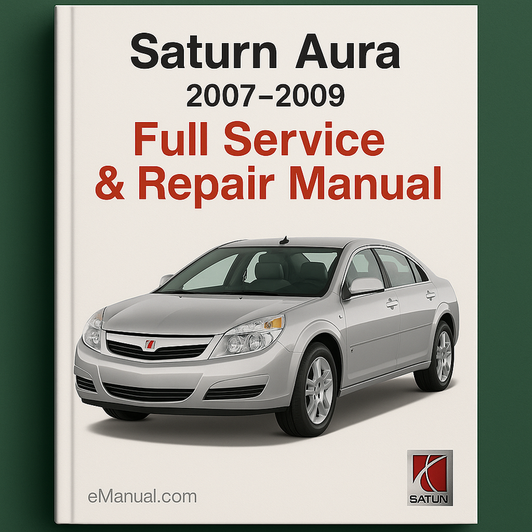Saturn Aura 2007-2009 Vollständiges Service- und Reparaturhandbuch