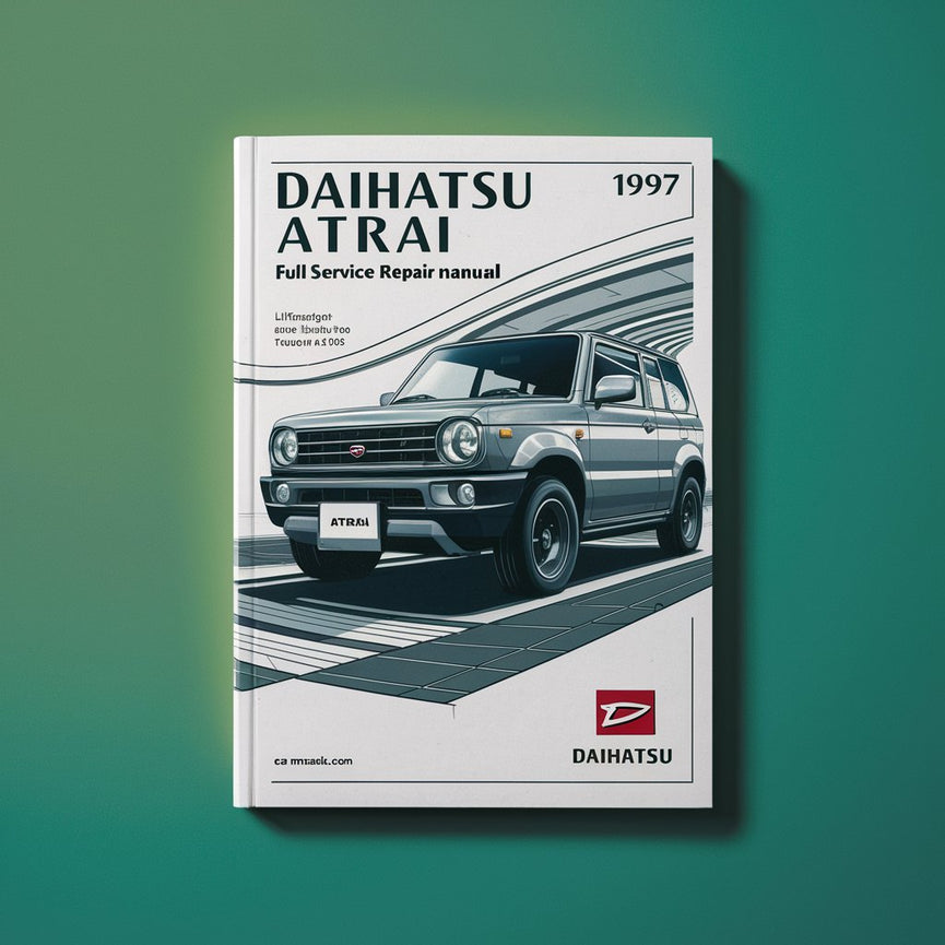 DAIHATSU ATRAI 1993-1997 Manual de reparación de servicio completo