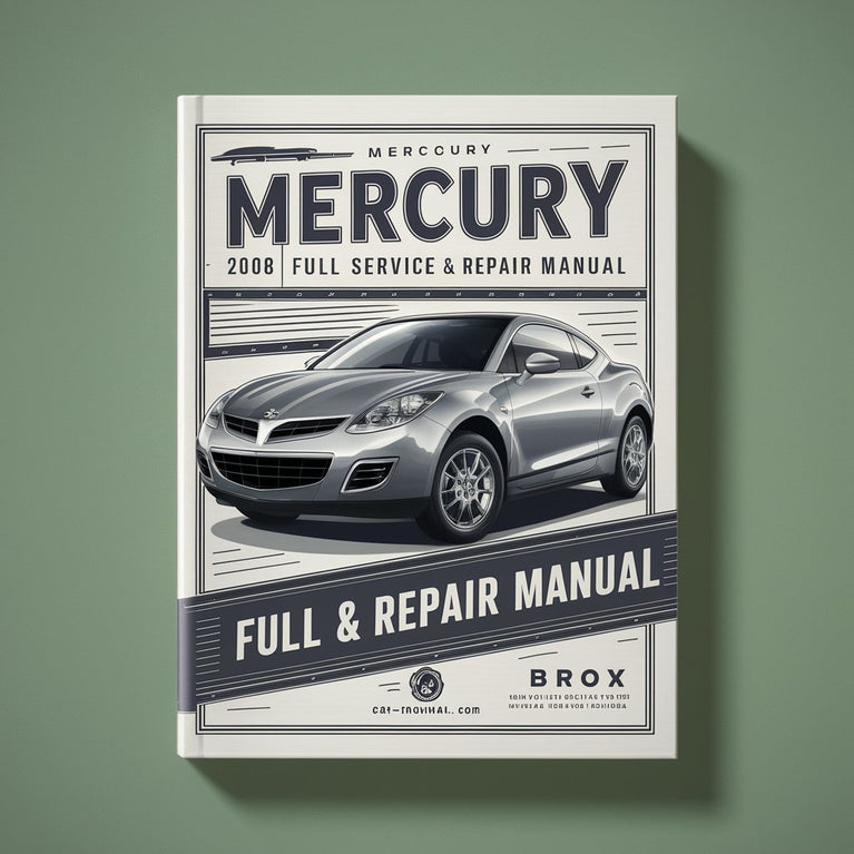 Mercury MKZ 2008 Vollständiges Service- und Reparaturhandbuch