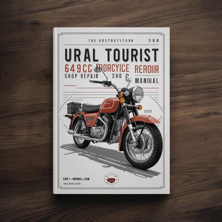 Service- und Reparaturhandbuch für Motorräder der Marke Ural Tourist mit 649 ccm