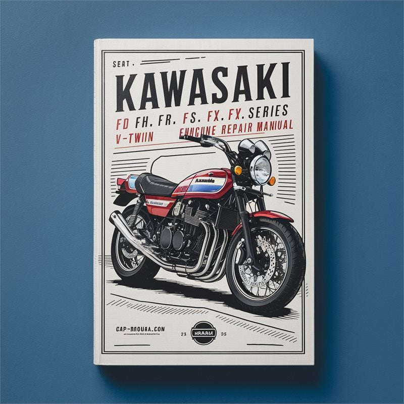 Kawasaki FX Series FD FH FR FS V-TWIN Engine Service Repair Workshop Manual PDF