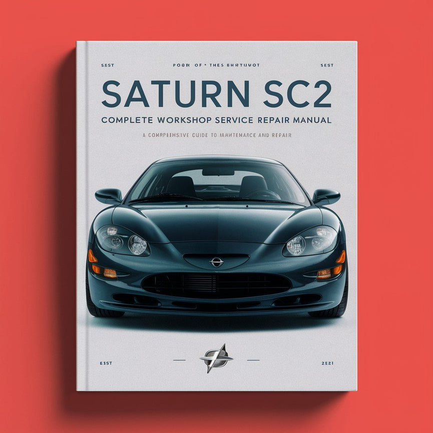 Manual completo de servicio y reparación del taller Saturn SC2