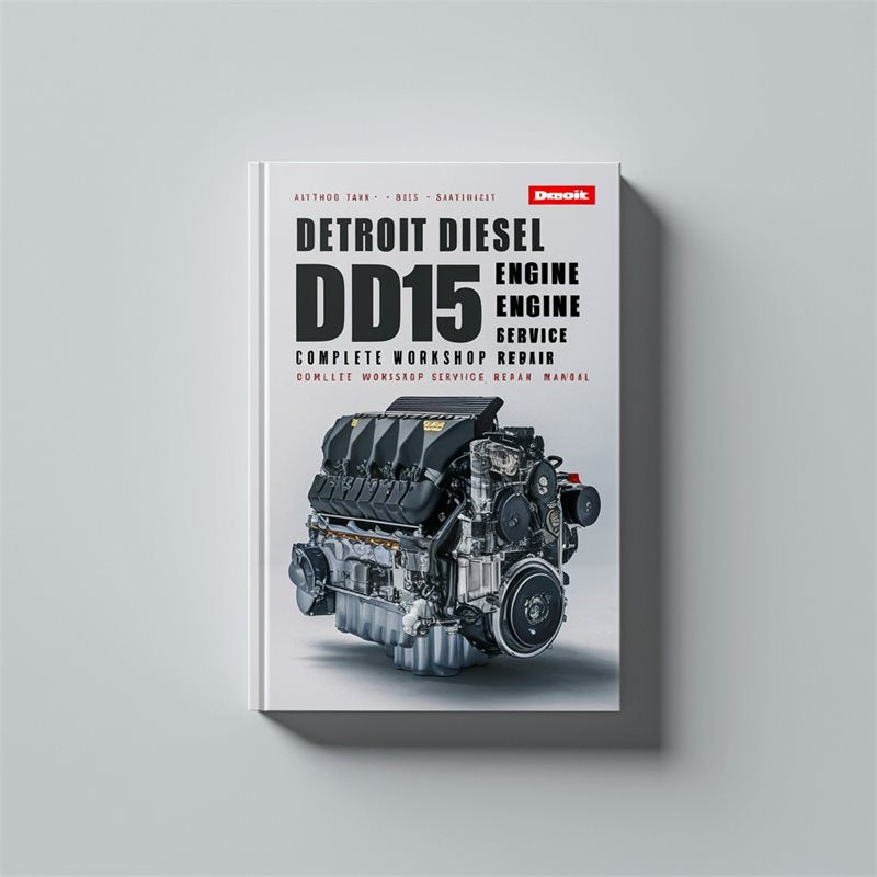Detroit Diesel DD15 DD 15 Engine Service Repair Workshop Manual PDF