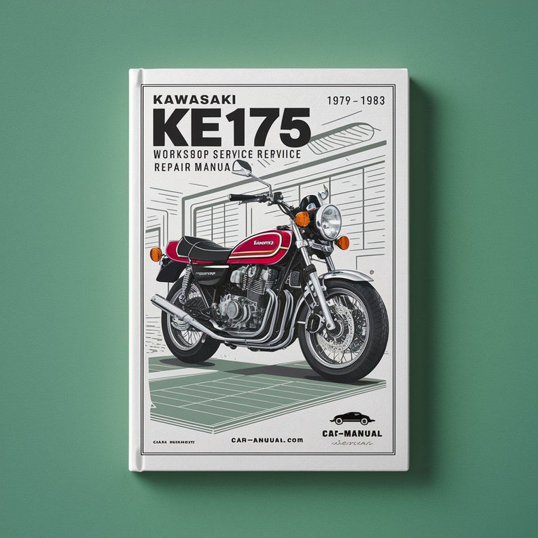 Manual de servicio y reparación del taller Kawasaki KE175 1979-1983