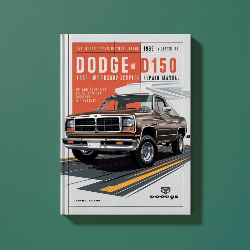 Manual de reparación y servicio del taller de la camioneta Dodge Ram D150 1989 1990 1991