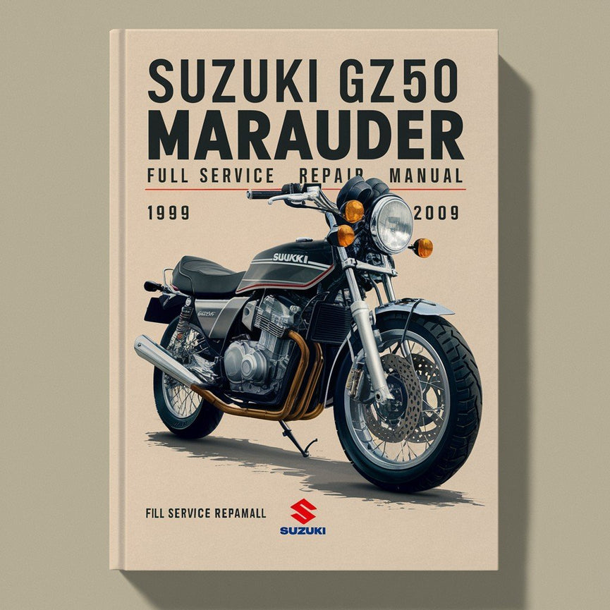 Suzuki GZ250 Marauder 1999-2009 Komplettes Service-Reparaturhandbuch