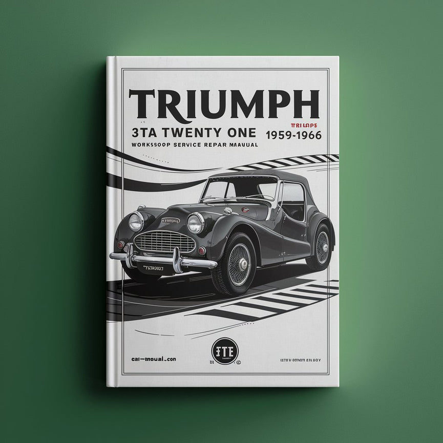 Triumph 3TA Twenty One 1959-1966 Werkstatt-Service-Reparaturhandbuch