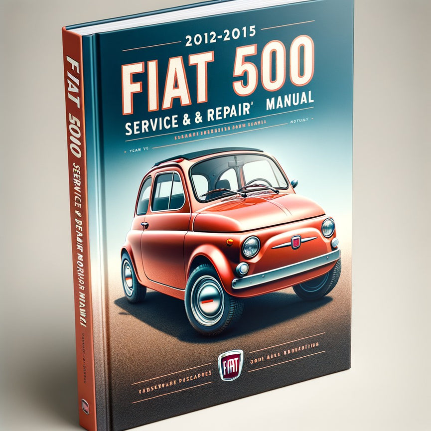 Manual de taller y reparación de Fiat 500 2012-2015