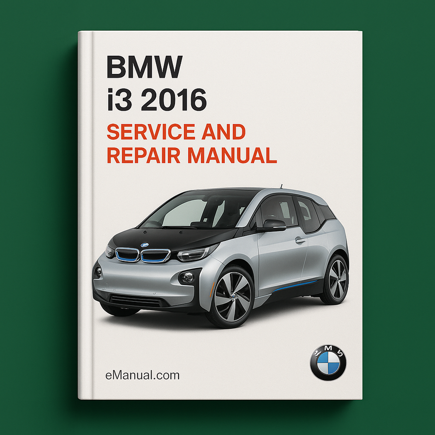 Manual de servicio y reparación del BMW i3 2016