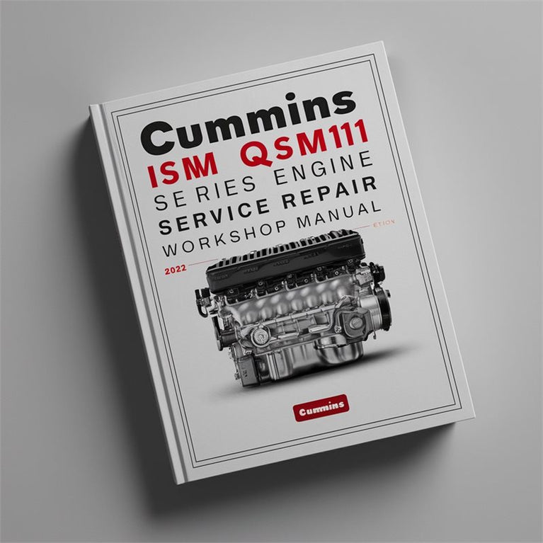 Cummins QS Series ISM QSM11 Engine Service Repair Workshop Manual PDF