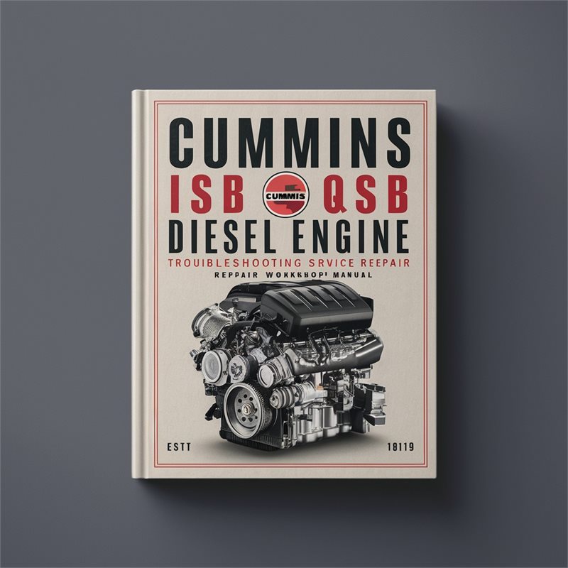 Cummins ISB 5.9 QSB 5.9 Diesel Engine Troubleshooting Service Repair Workshop Manual PDF