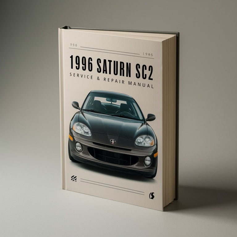 Manual de servicio y reparación de Saturn SC2 1996