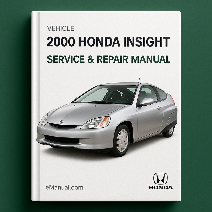 2000 Honda Insight Service & Repair Manual