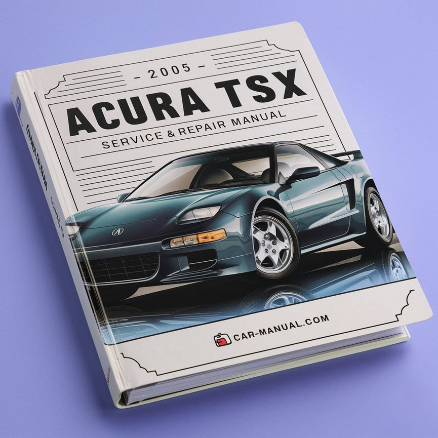 Manual de servicio y reparación del Acura TSX 2005