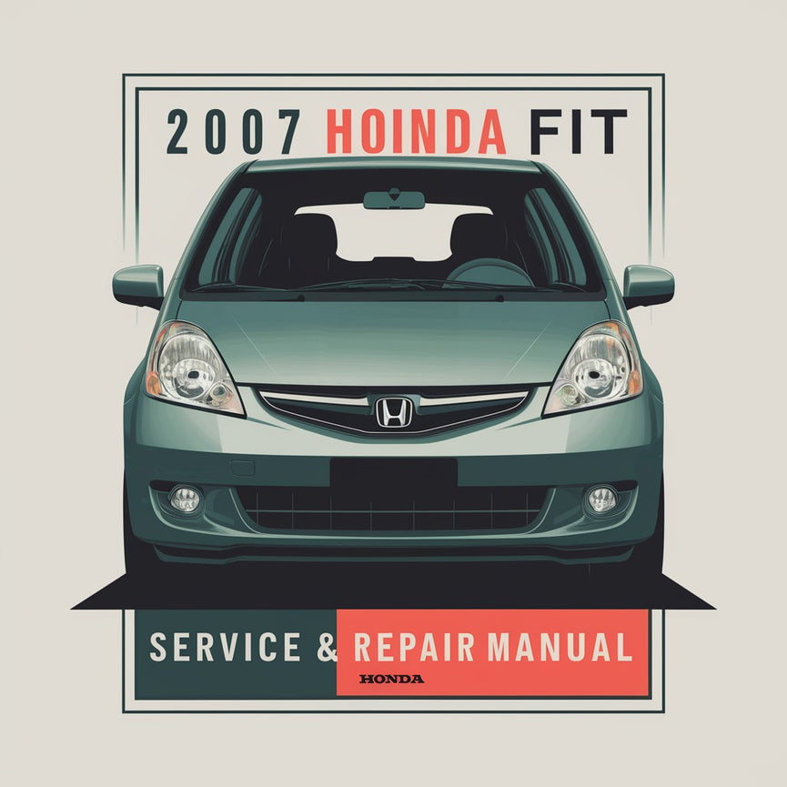 Manual de servicio y reparación del Honda Fit 2007