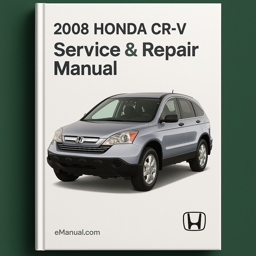 Manual de servicio y reparación del Honda CR-V 2008