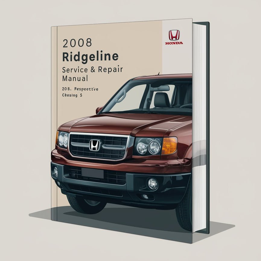 Manual de servicio y reparación de Honda Ridgeline 2008