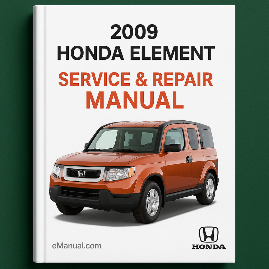 2009 Honda Element Service- und Reparaturhandbuch