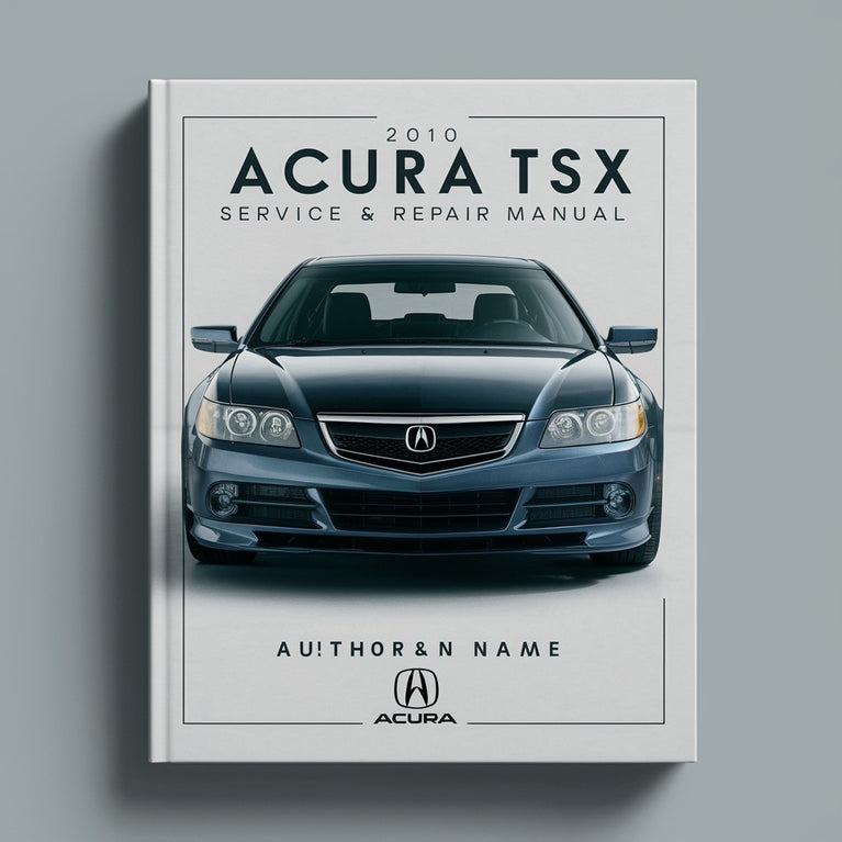 2010 Acura TSX Service & Repair Manual