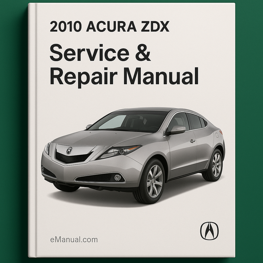 2010 Acura ZDX Service & Repair Manual