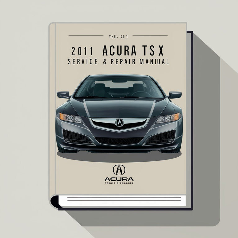 Manual de servicio y reparación del Acura TSX 2011