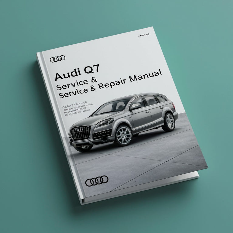 2012 Audi Q7 Service- und Reparaturhandbuch