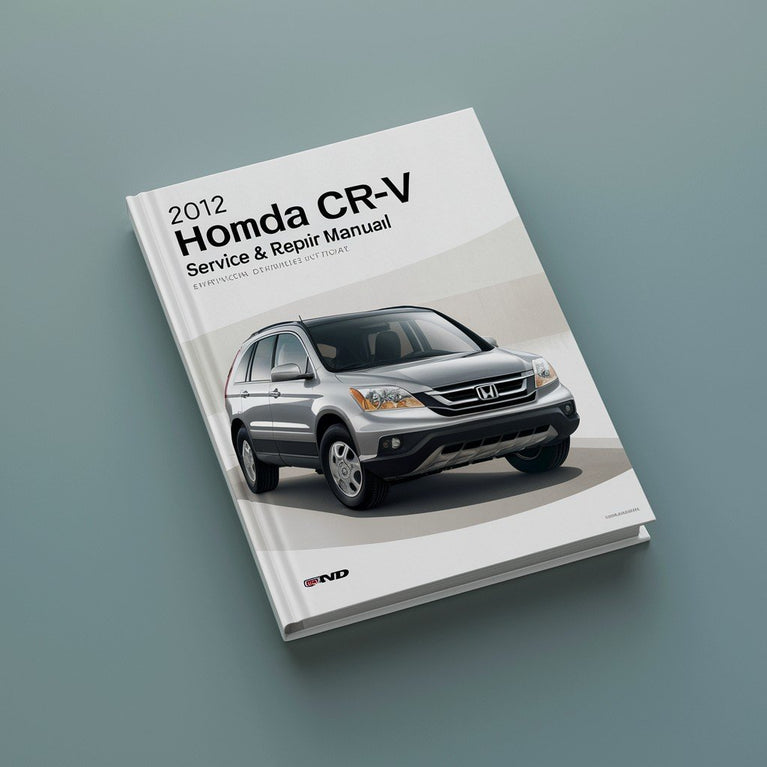 Manual de servicio y reparación del Honda CR-V 2012