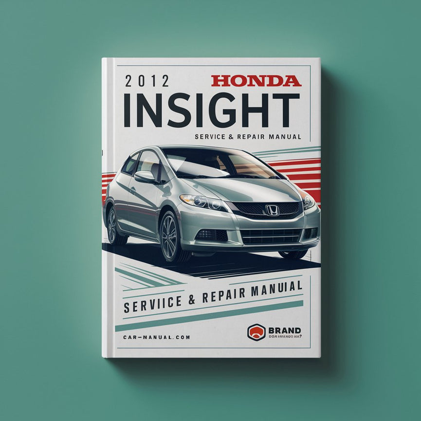 Manual de servicio y reparación del Honda Insight 2012